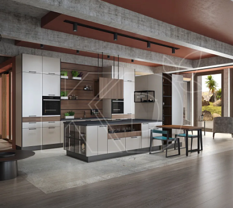 Кухня в частном доме